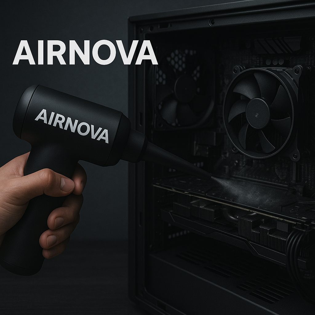 Airnova: EcoSmart Rechargeable Air Duster